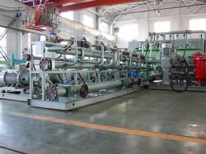 Sistema hidráulico para máquina de expansión