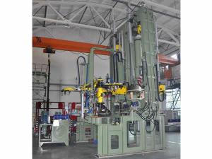 Sistema hidráulico para máquina de vulcanización